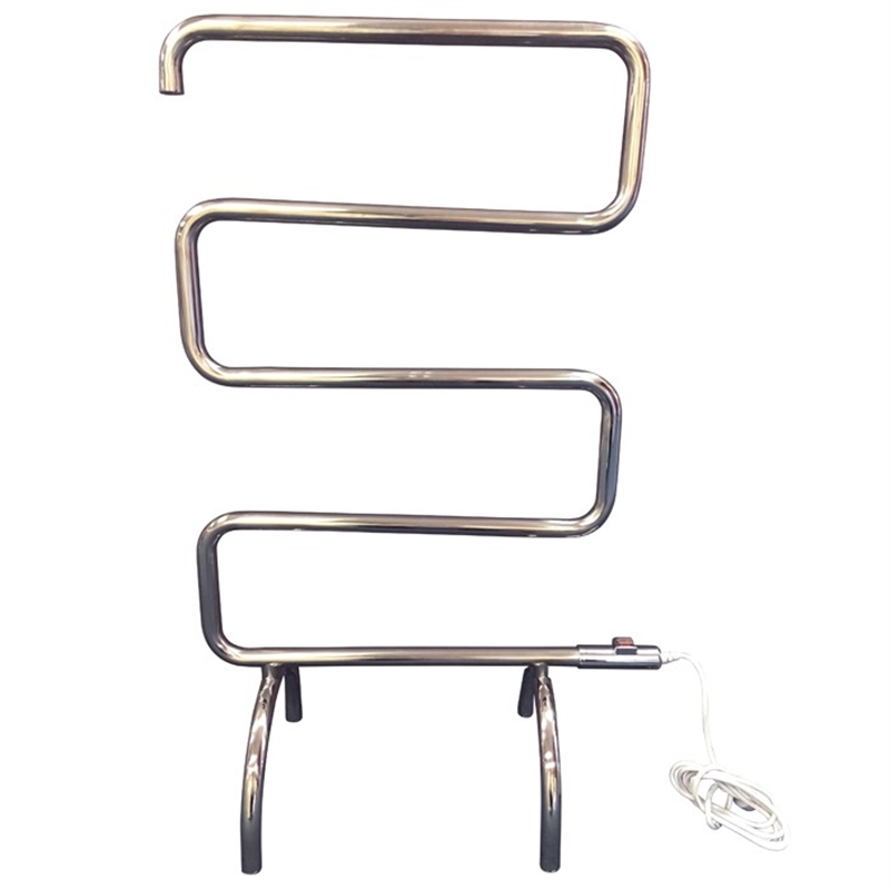 Warmrails Chrome Free Standing Heated Towel Rail Bunnings Warehouse