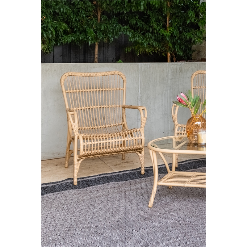 Hartman 1 Seater Cairns Lounge Chair Bunnings Warehouse