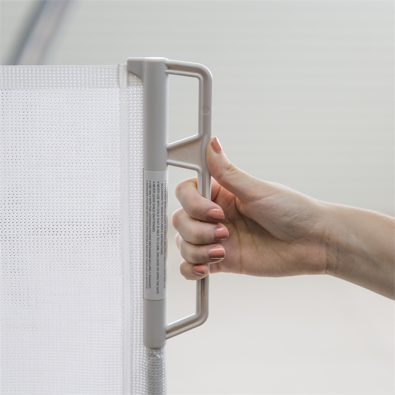 Perma Child Safety 1.4m White Retractable Gate Bunnings Warehouse