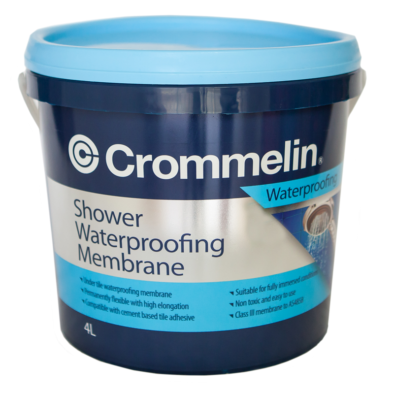 Crommelin 4L Shower Waterproofing Membrane  Bunnings Warehouse