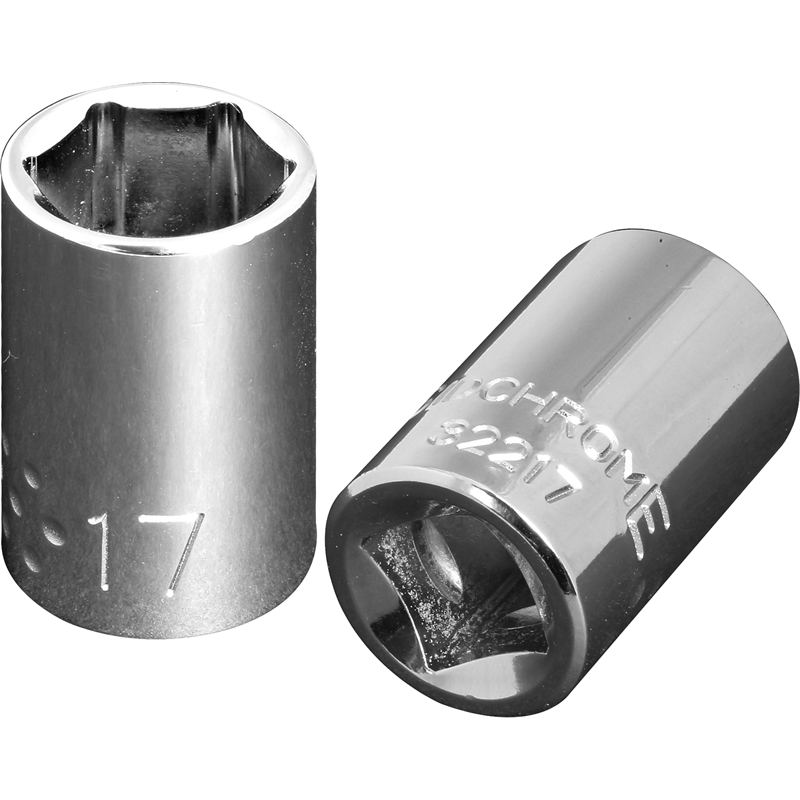 Sidchrome 17mm 1/2'' 6 Point Drive Socket Bunnings Warehouse