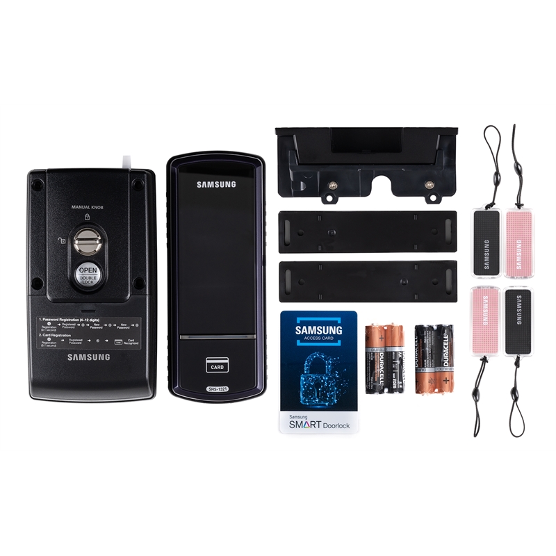Samsung Key Tag Card Reader Rim Lock Bunnings Warehouse