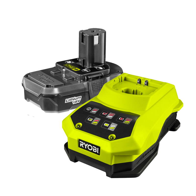 Ryobi One+ 18V Li-ion Battery And Charger Starter Kit | eBay Ryobi Generator Overload With Nothing Plugged In