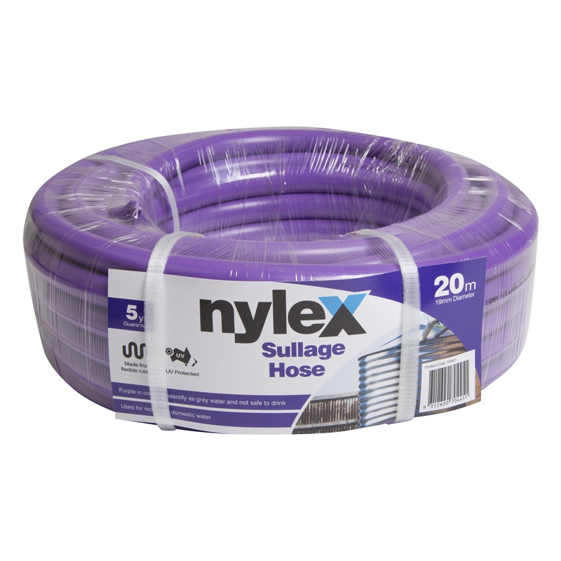 Nylex 19mm X 20m Sullage Hose | Bunnings Warehouse