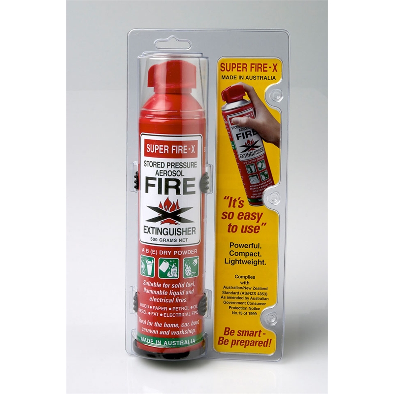 bunnings home extinguisher fire Aerosol Fire Fire 500g X Bunnings Extinguisher   Super