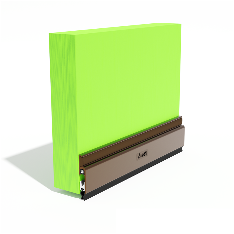 Raven RP60 915mm Bronze Automatic Weather Door Seal Bunnings Warehouse