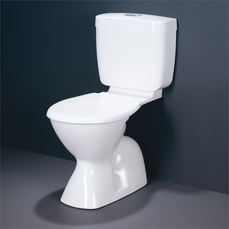 Caroma WELS 4 Star White S Trap Concorde Verona Aire Connector Toilet Suite