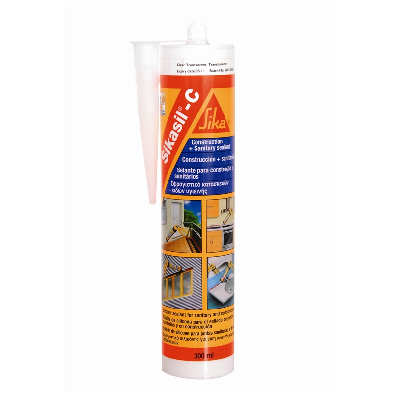 Sika 300ml Sikasil C Clear Sanitary Silicone Sealant Bunnings Warehouse   60c318fd 2801 43cd 8fba 101022f4a9ff 