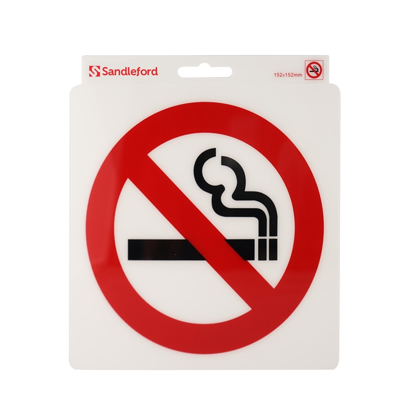 Sandleford 152mm No Smoking Symbol Self Adhesive Sign | Bunnings Warehouse