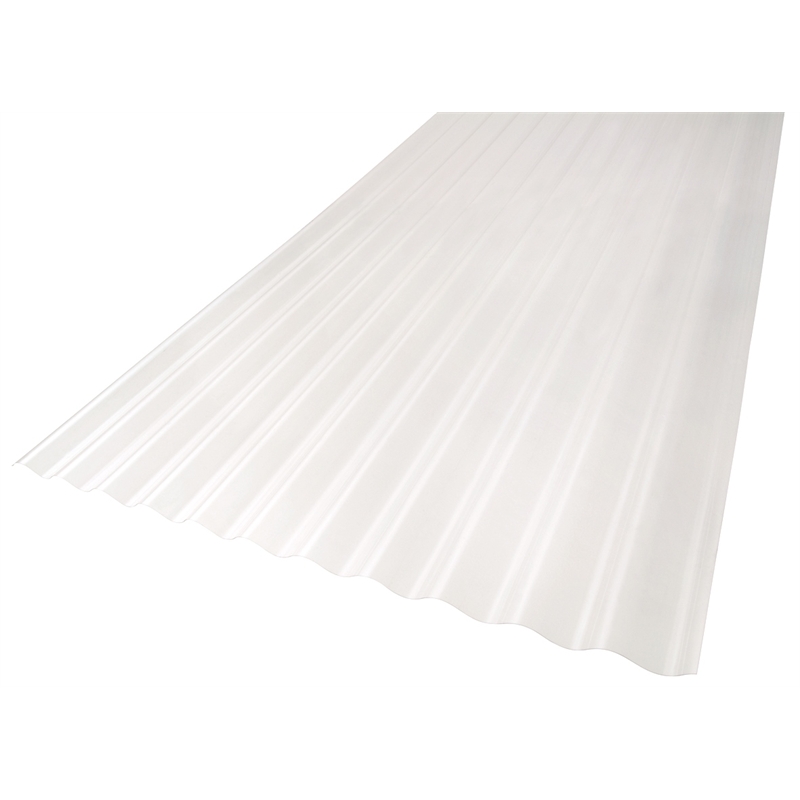 Suntuf 3.0m Clear Corrugated Polycarbonate Roofing Sheet Bunnings Warehouse