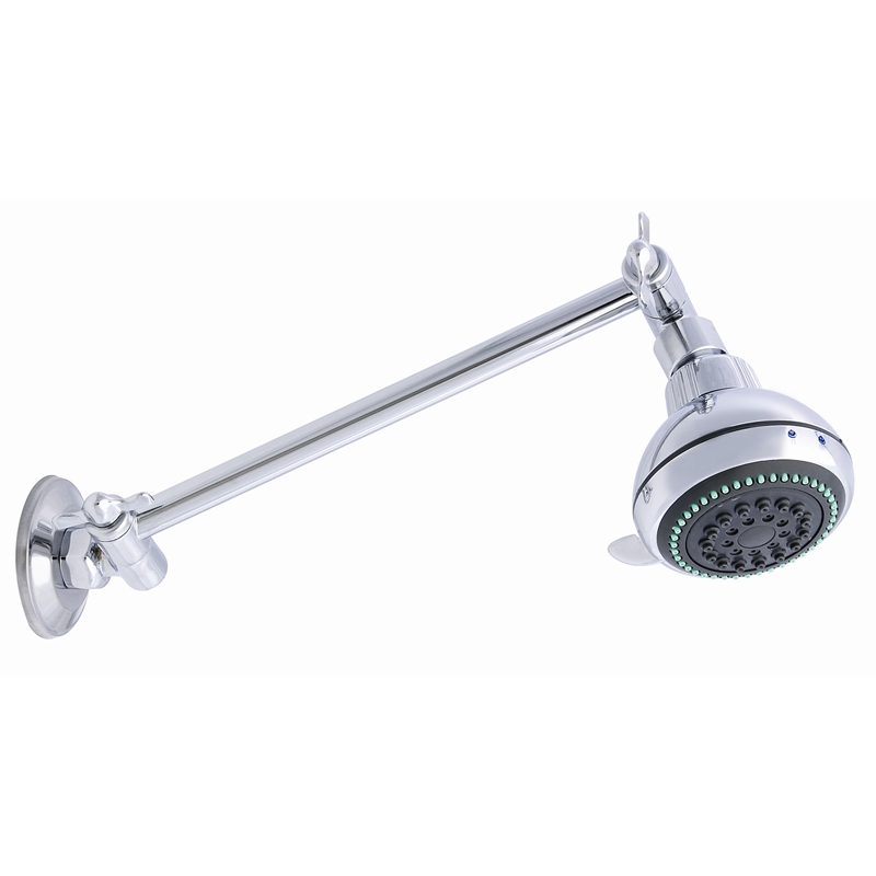 Flexispray WELS 3 Star 7.5L/min Splash 5 Function HiRise Shower Rail