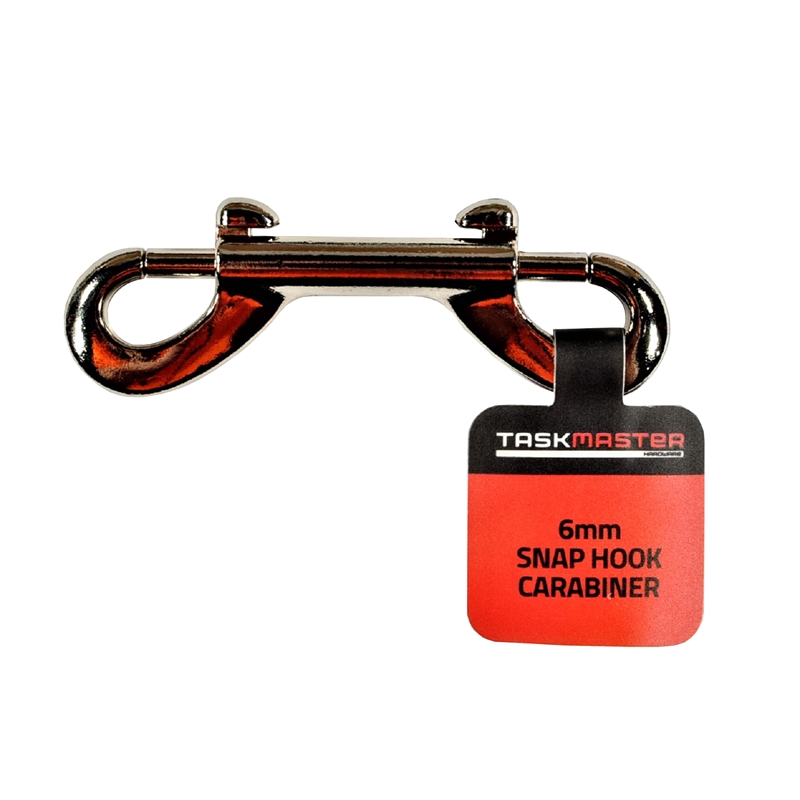 Taskmaster 6mnm Double Ended Snap Hook Bunnings Warehouse