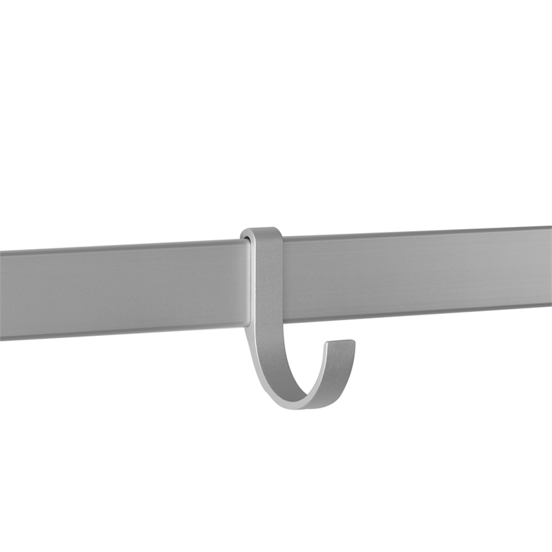 StoreEase Mini Rail J Hook 2 Pack Bunnings Warehouse