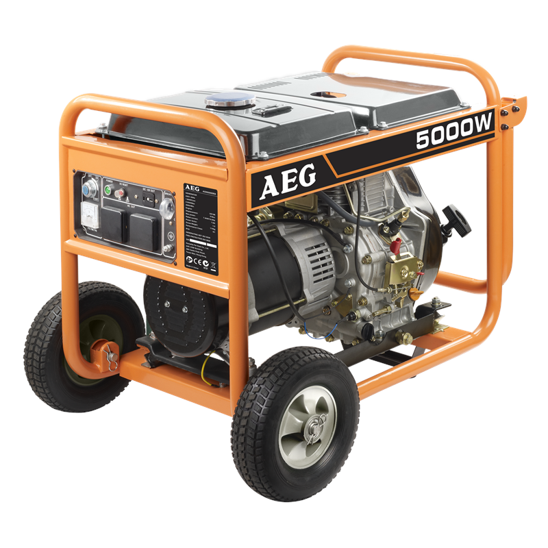 AEG 5000W Portable Diesel Generator | Bunnings Warehouse