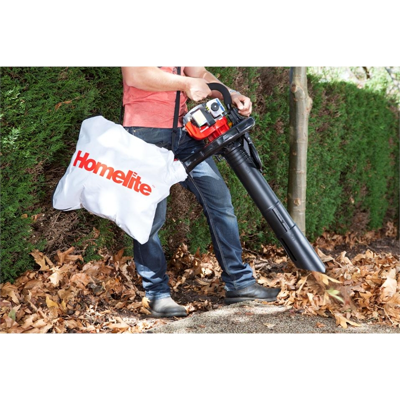 Homelite 26cc 2 Stroke Petrol Blower Vacuum | Bunnings Warehouse