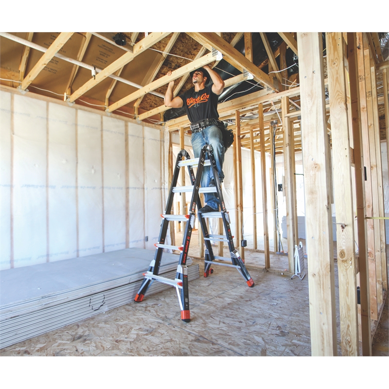 Little Giant Large 3-5 Step M13 Multi Purpose Fibreglass Dark Horse Ladder