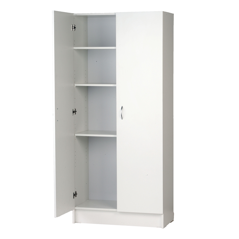 Bedford 900mm White 2 Door Pantry | Bunnings Warehouse