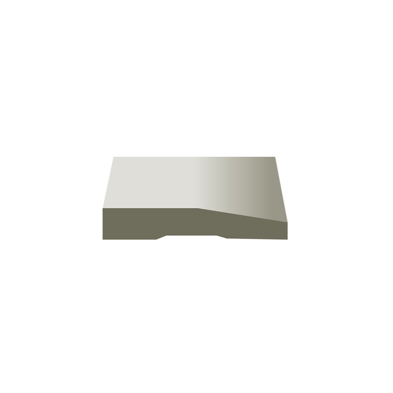 Hume 67 x 18mm 5.4m Half Splayed Primed MDF Moulding Bunnings Warehouse