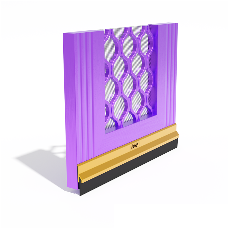 Raven 915mm Anodised Gold Weather Strip Door Seal Bunnings Warehouse