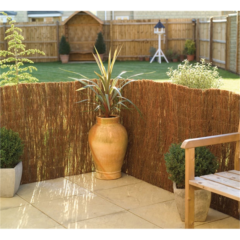Garden Trend 15 x 1800 x 3000mm Premium Brushwood Screen Fencing