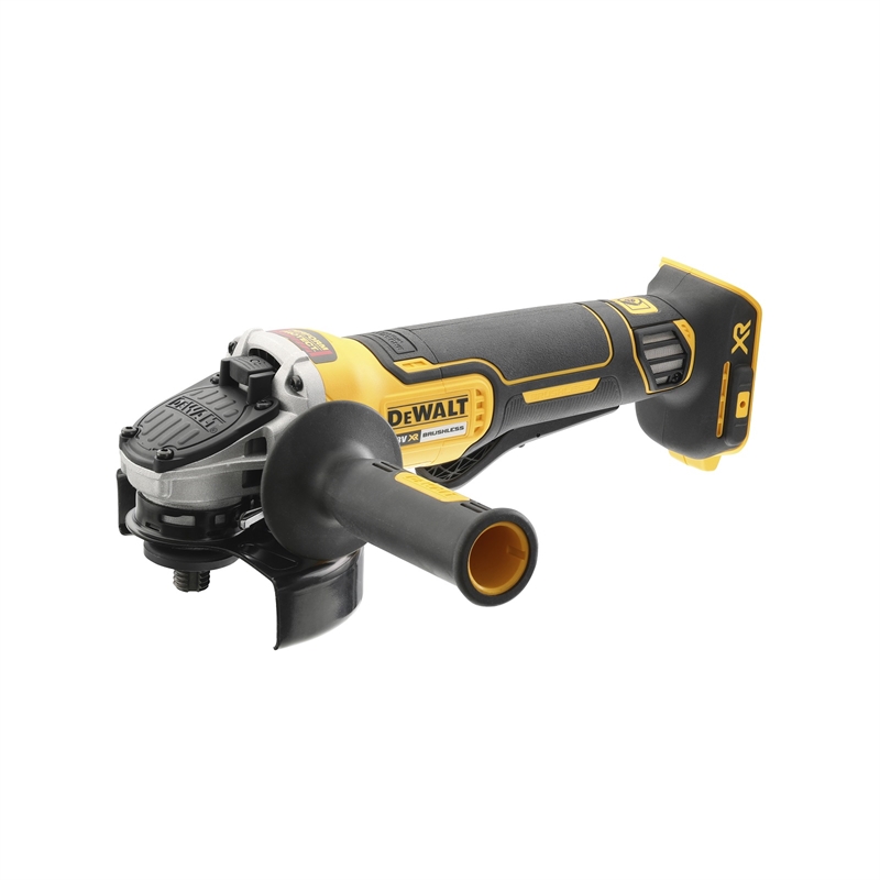 DeWALT 18V 125mm XR Brushless Paddle Switch Angle Grinder - Skin Only