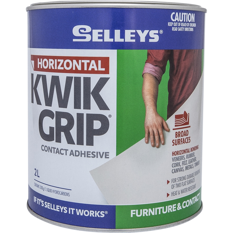 Selleys 2L Kwik Grip Horizontal Contact Adhesive | Bunnings Warehouse