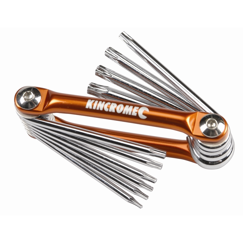 Kincrome 10 Piece Folding Torx Keys Set Bunnings Warehouse