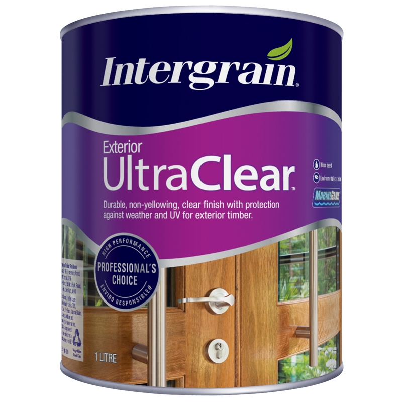 Intergrain UltraClear 1L Satin Exterior Timber Finish