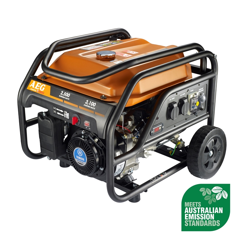 AEG 3100W Petrol Generator Bunnings Warehouse