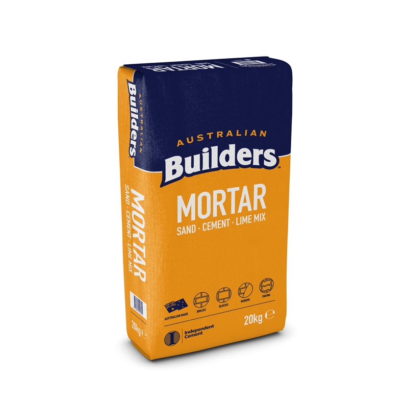Australian Builders 20kg Mortar Mix | Bunnings Warehouse