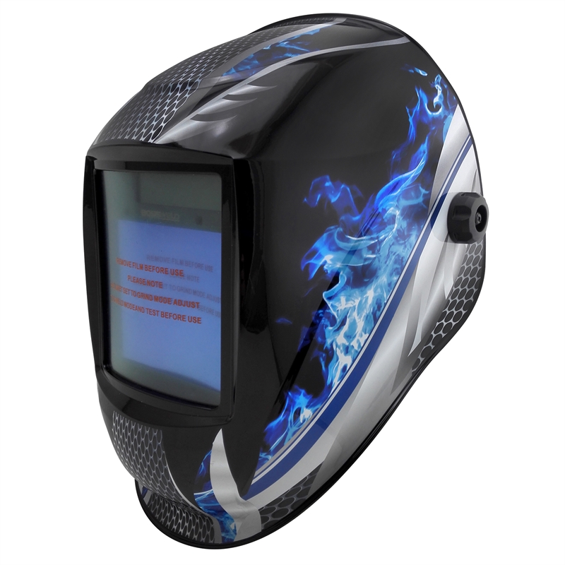 Bossweld XVPro Variable Shade Electronic Welding Helmet Bunnings