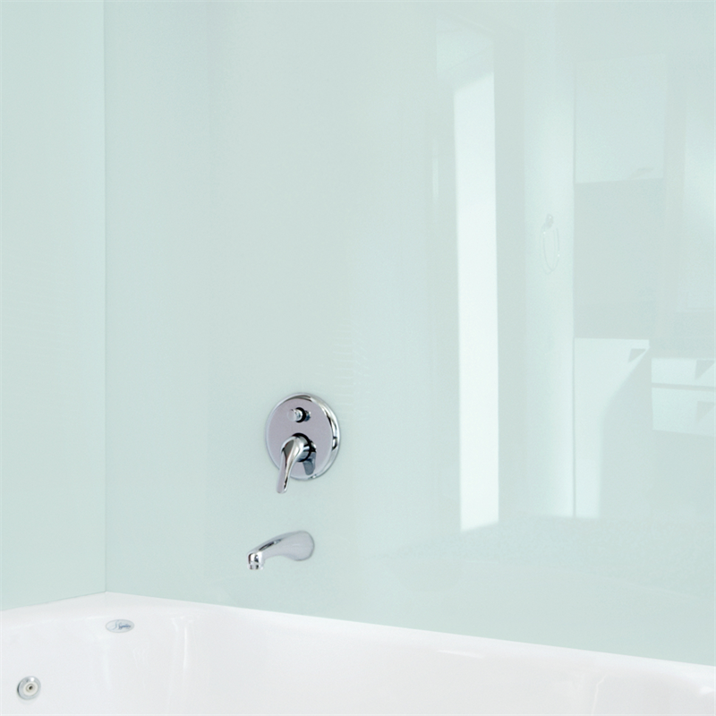 Vistelle 2070 x 1250 x 4mm Mist High Gloss Acrylic Bathroom Panel