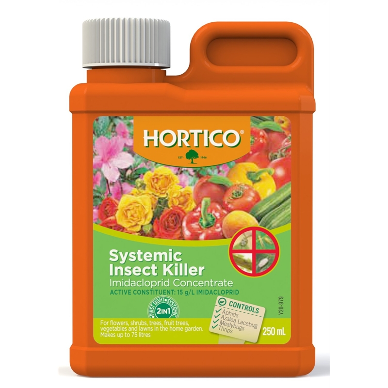 Insecticide Garden Hortico 250ml Conc Imidacloprid 53645 I/N 3010293