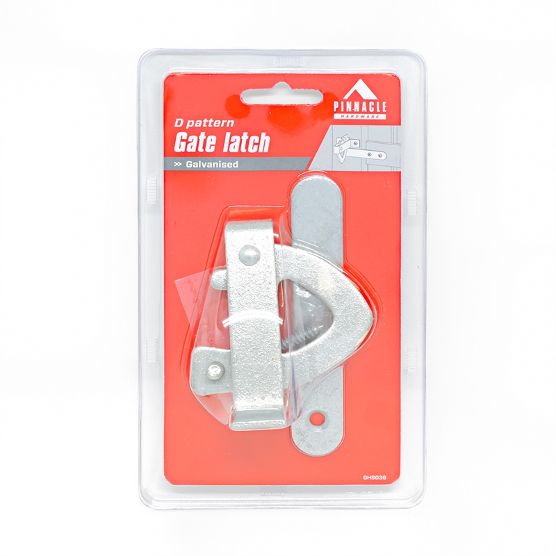 Pinnacle Galvanised D Pattern Gate Latch Bunnings Warehouse