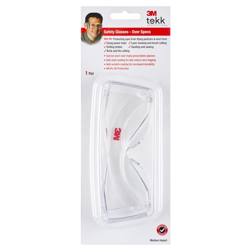 3m Safety Over Specs Safety Glasses Bunnings Warehouse