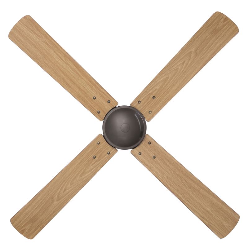 Brilliant 120cm 4 Blade Austin Ceiling Fan - Dark Metallic ...