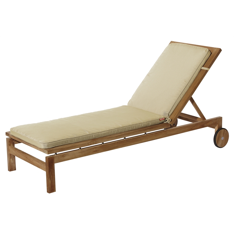 Mojo Beige Outdoor Sunlounge Cushion Bunnings Warehouse