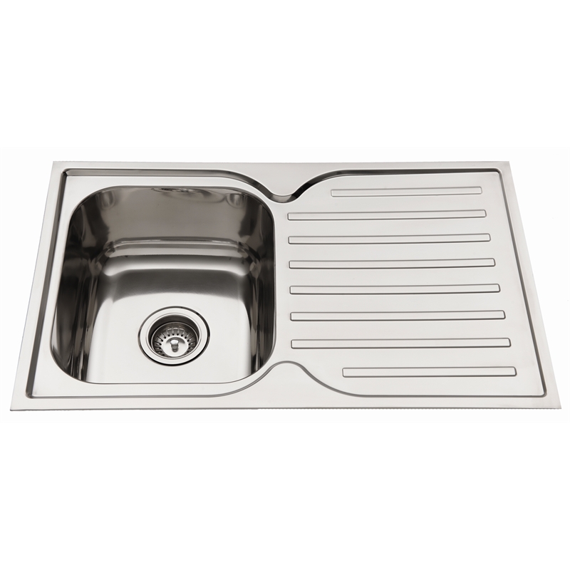 Squareline 780 Kitchen Sink With Single Bowl and Drainer I ...