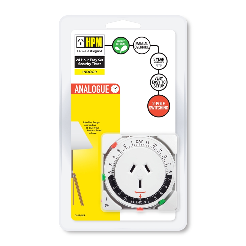 HPM Easy Set & Go Timer Bunnings Warehouse