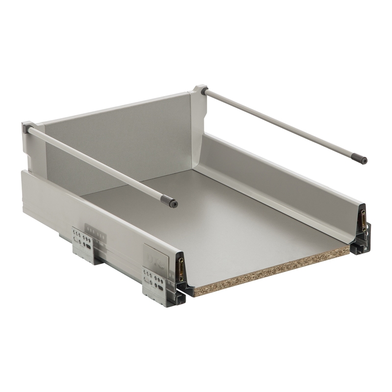 Kaboodle 450mm Metal Sided Soft Close Pot Drawer Bunnings Warehouse