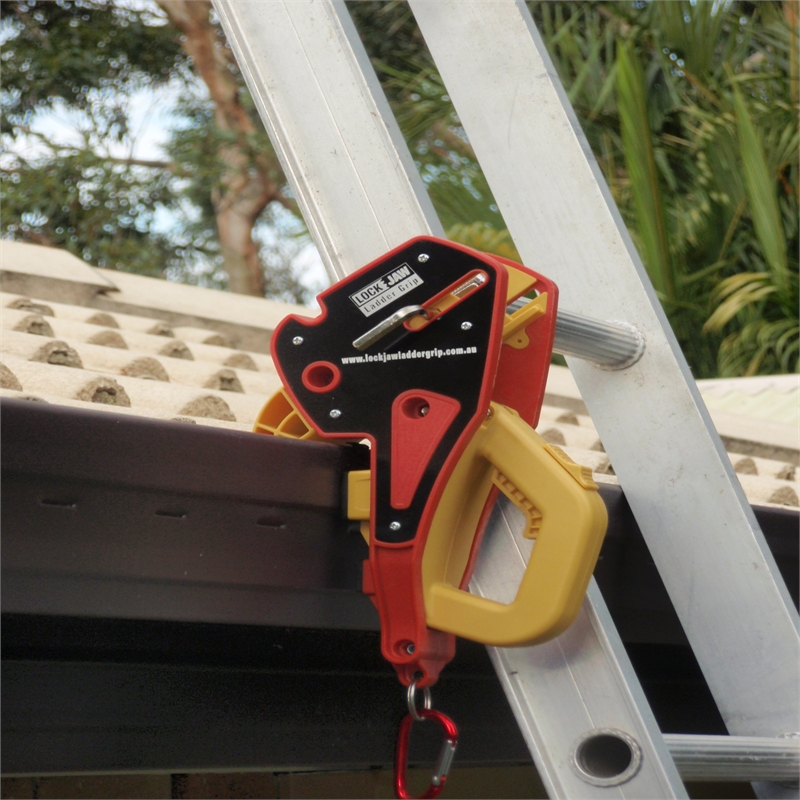 Lock Jaw 14.5 x 26.5 x 15cm Ladder Grip Accessory Bunnings Warehouse