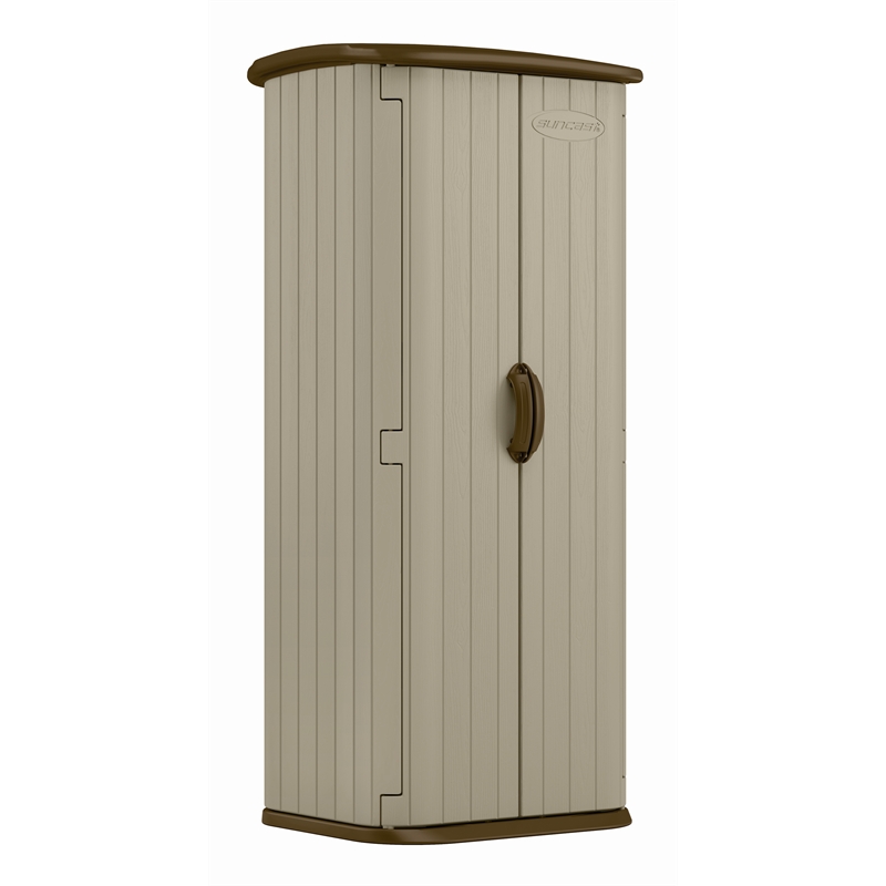 Suncast 817 x 673 x 1790mm Vertical Resin Storage Shed