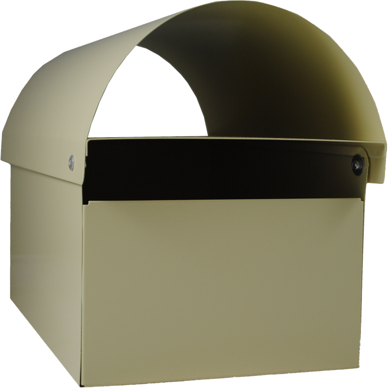Sandleford Dune Post Mounted Cream Letterbox I/N 3200249 Bunnings
