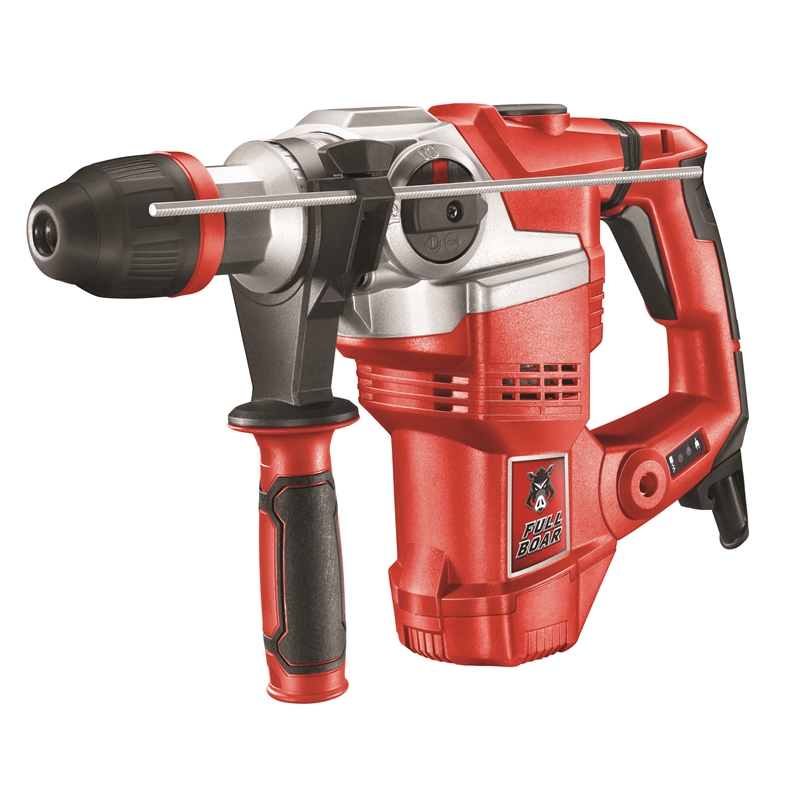 Full Boar 1050W 7kg Rotary Hammer Drill Kit Bunnings Warehouse