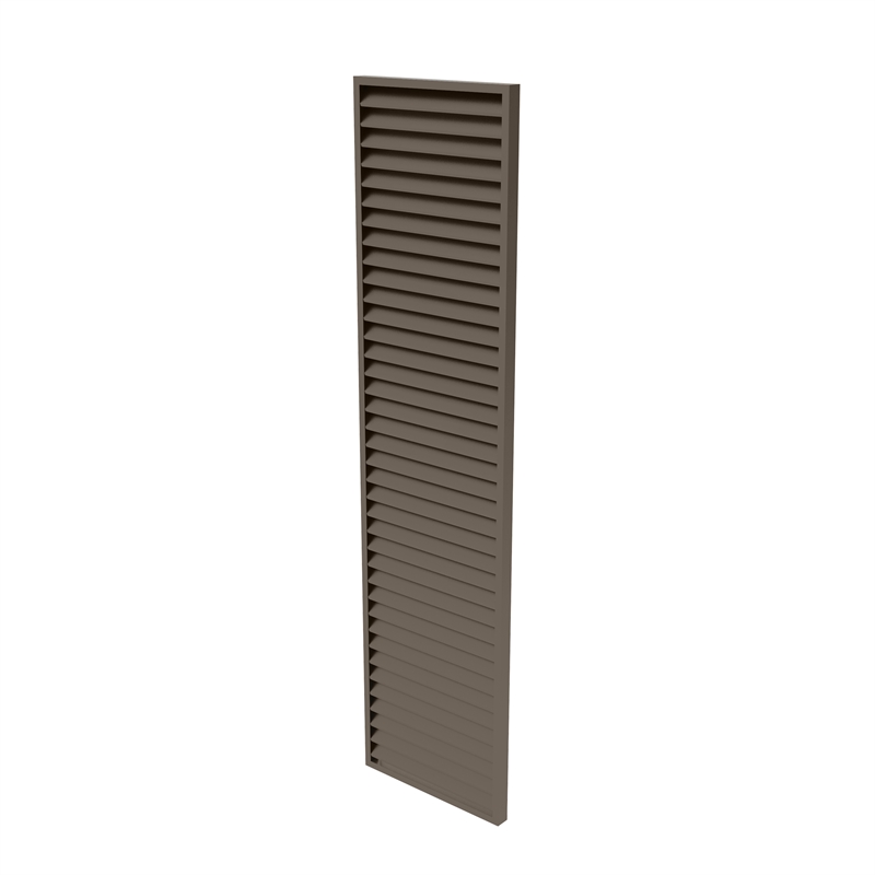 Protector Aluminium 600 x 2400mm Easy Screen Welded Louver Panel - Jasper