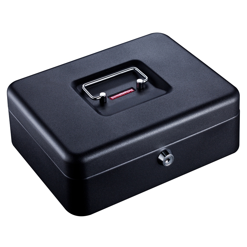 Sandleford 250mm Black Cash Box I/N 4223052 Bunnings Warehouse
