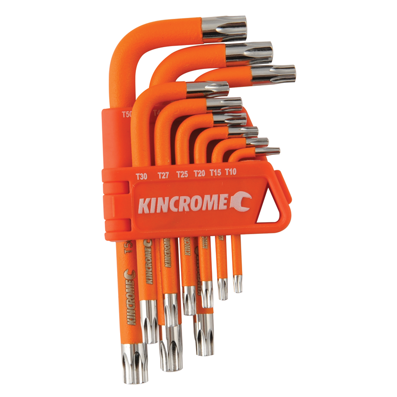 Kincrome 9 Piece Tamperproof Torx Key Set Bunnings Warehouse