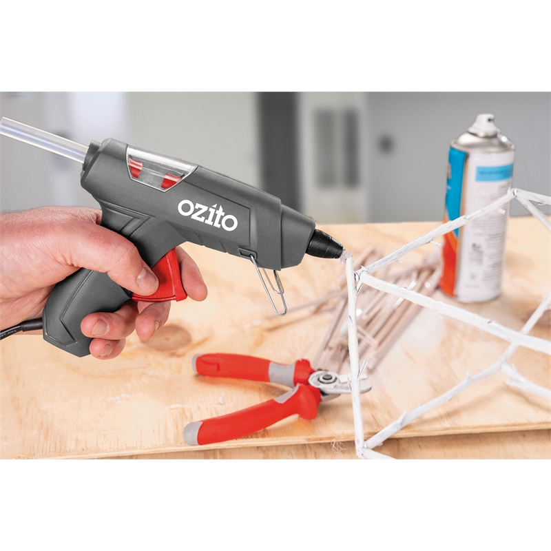 Ozito 30W 11mm Glue Gun Kit Bunnings Warehouse