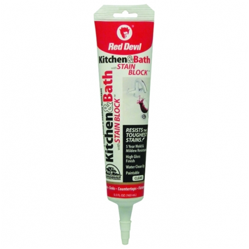 Red Devil 163ml Duraguard Plus Clear Interior Caulk Bunnings Warehouse