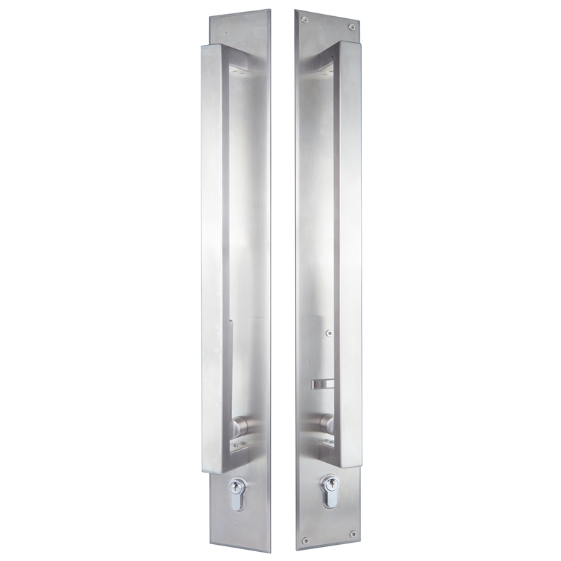 Trilock Omni Acent 450mm Back to Back Stainless Steel Lockset